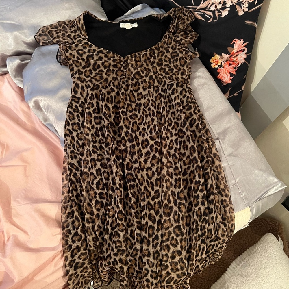 Leopard Print Dress